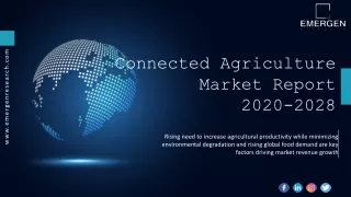 Connected Agriculture Market Manufacturers, Type, Application, Regions