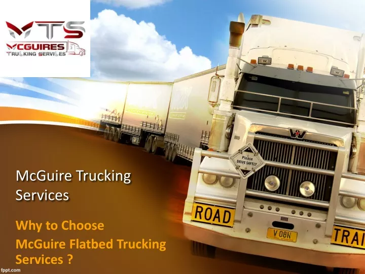 mcguire trucking services