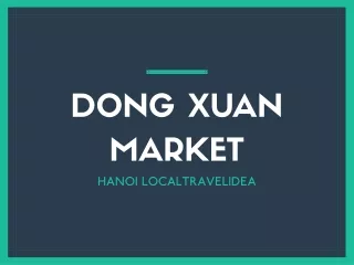 dong xuan market hanoi localtravelidea