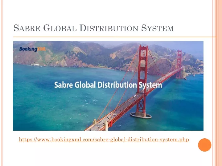 sabre global distribution system
