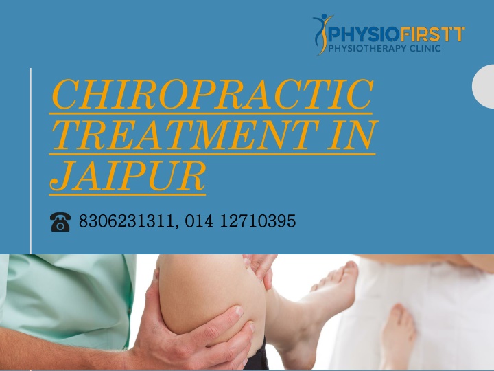 chiropractic treatment in jaipur