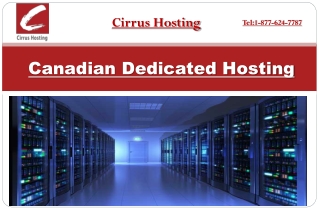 canadian dedicated hosting