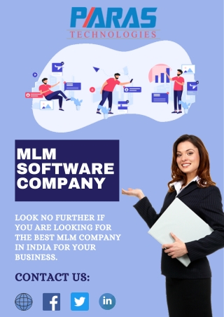 If You Are Looking For Top MLM Company in India | Paras Technologies