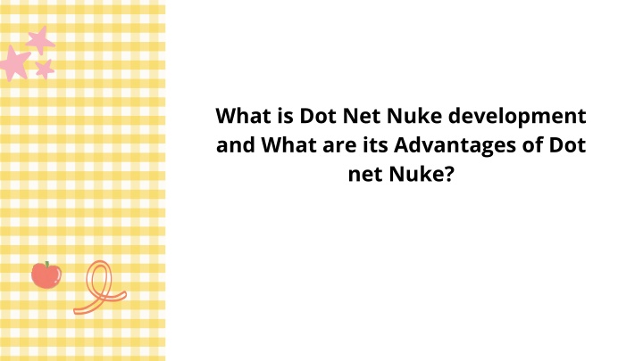 what is dot net nuke development and what