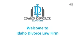 Idaho Family Law Firm | Attorney Joseph Frick