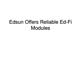 Edsun Offers Reliable Ed-Fi Modules-converted