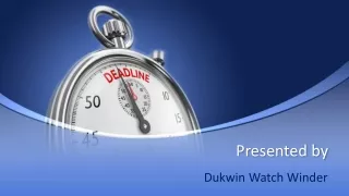 presented by