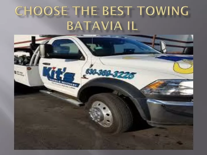 choose the best towing batavia il