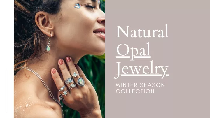 natural opal jewelry