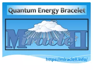 Quantum Energy Bracelet