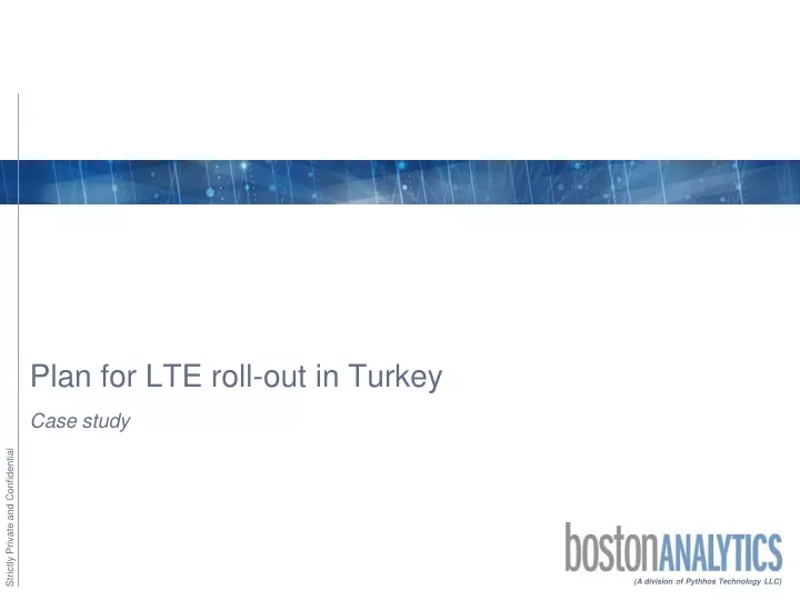 plan for lte roll out in turkey