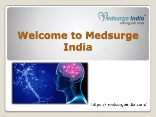 Multiple Sclerosis Treatment in India - Medsurge India