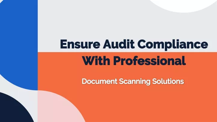 ensure audit compliance with professional