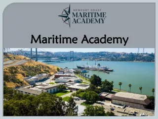 One of the Best Maritime Academies in Newport Beach