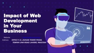 Impact of Web Development in Your Business