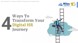 ways to transform your digital hr journey