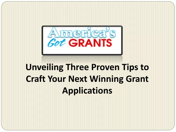 unveiling three proven tips to craft your next