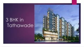 3 bhk in tathawade