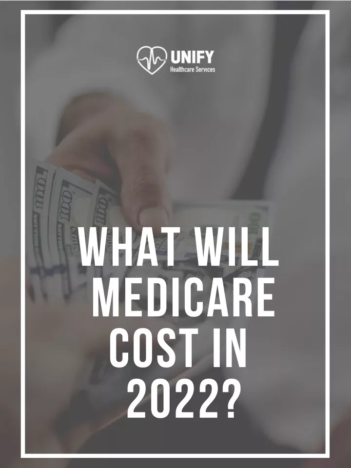 what will medicare cost in 2022