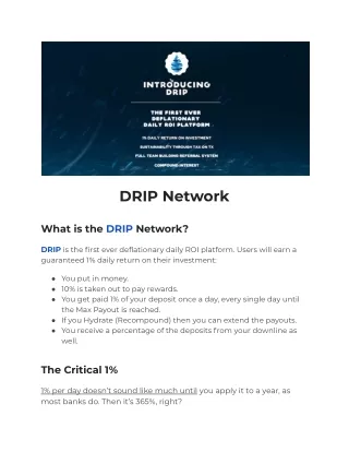drip network