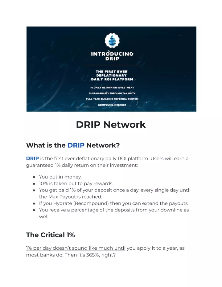 drip network