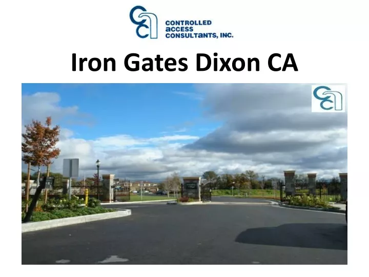 iron gates dixon ca