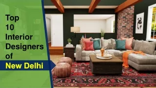 Top 10 Interior Designers in New Delhi