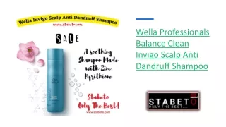 Wella Professionals Balance Clean Invigo Scalp Anti Dandruff Shampoo