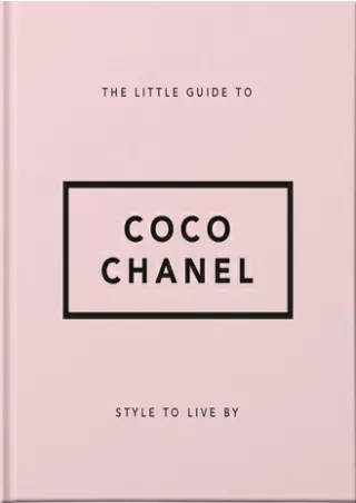 pdf download books Little Book of Coco Chanel: Her Life, Work and Style (The Little Book of...) Full