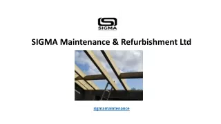 SIGMA Maintenance & Refurbishment Ltd