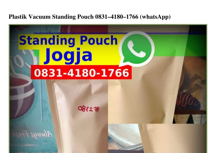 plastik vacuum standing pouch 0831 4180 1766