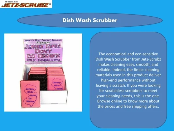 Dish Wash Scrubber