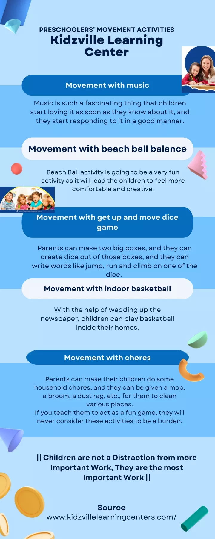 preschoolers movement activities