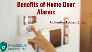 Benefits of Home Door Alarms