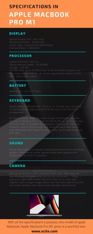 specifications in