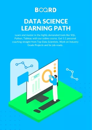 BROCHURE-  Data Science Learning Path