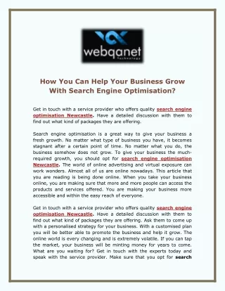 how you can help your business grow with search