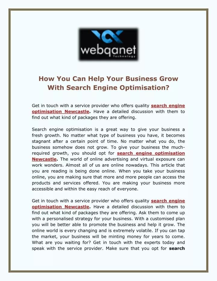 how you can help your business grow with search