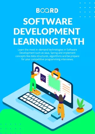 BROCHURE- Software Development learning path