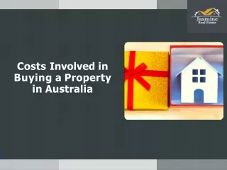 Costs Involved in Buying a Property in Australia
