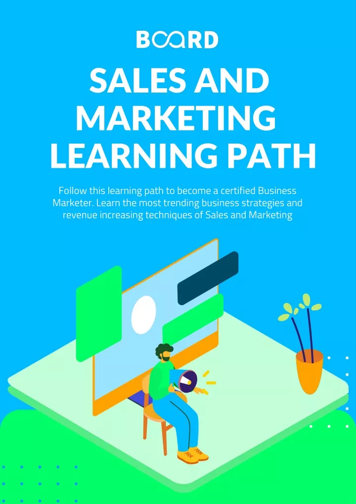 sales and marketing learning path