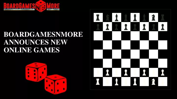 boardgamesnmore announces new online games