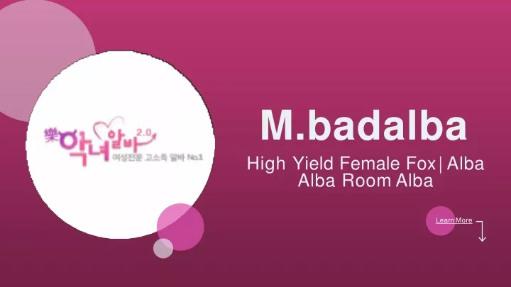 m badalba high yield female fox alba alba room alba