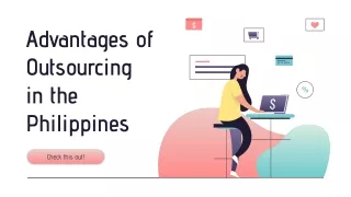 Advantages of Outsourcing in the Philippines