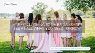 Bridal Shops Kingston Ontario