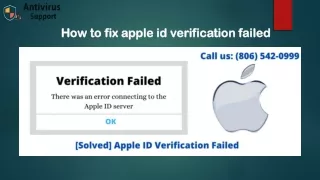 how fix Apple id verification failed