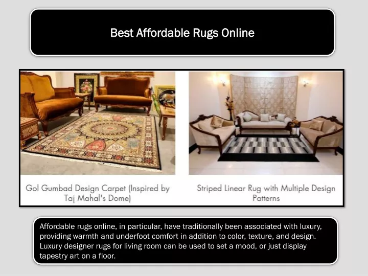 best affordable rugs online