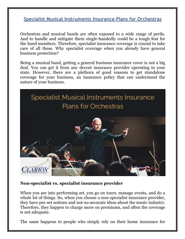 How To Insure Musical Instruments at Thomas Walls blog