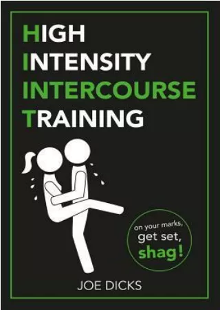 [PDF] Free Download HIIT: High Intensity Intercourse Training Full