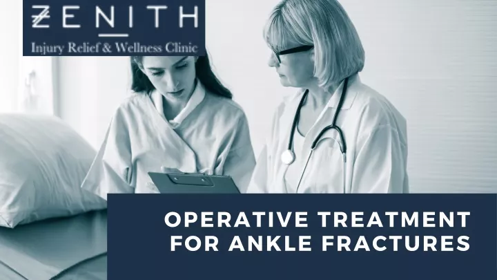 operative treatment for ankle fractures